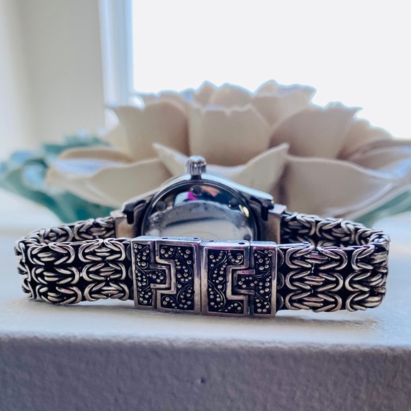 Lois Hill silver and steel bracelet watch - Picture 5 of 11